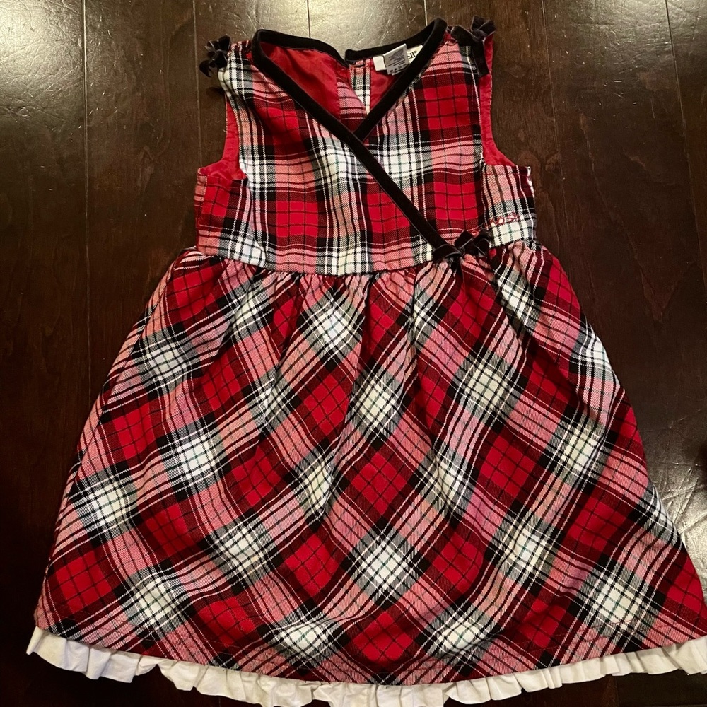 OshKosh plaid dress size 4T